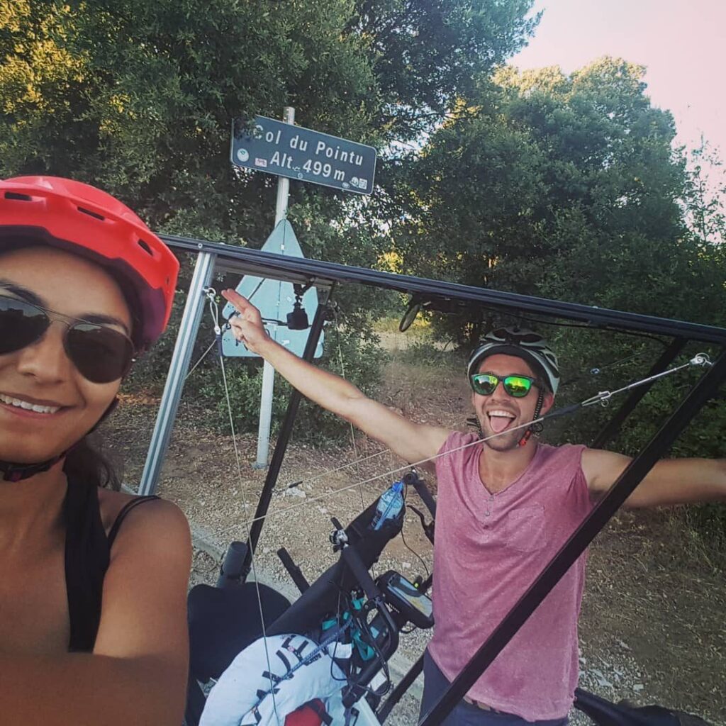Sofia & Nicolas – Solar Bike on The Sun Trip 2021