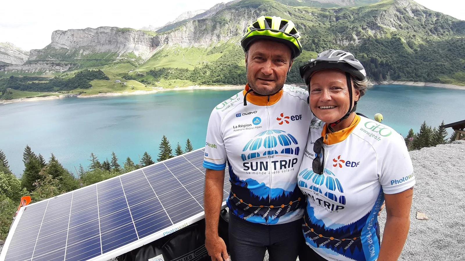 Stéphanie & Chistophe – Solar Bike on The Sun Trip 2019