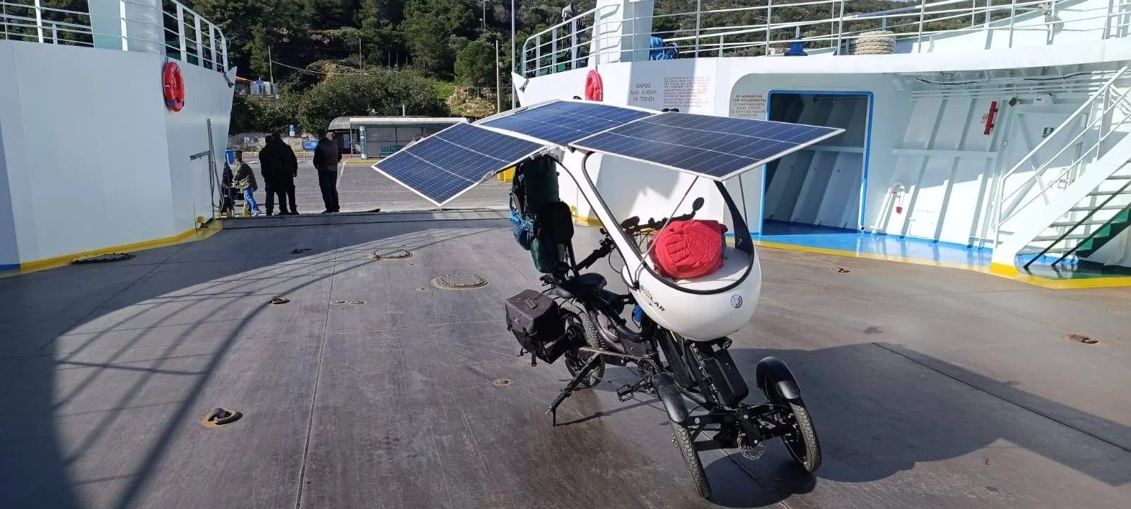 Sunnyclist – A Greek Solar Bicycle with 360 W