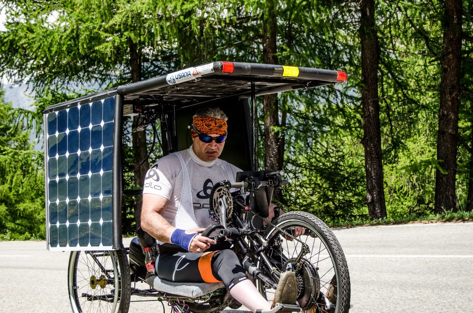 Thomas Papay – Solar Bike on The Sun Trip 2015