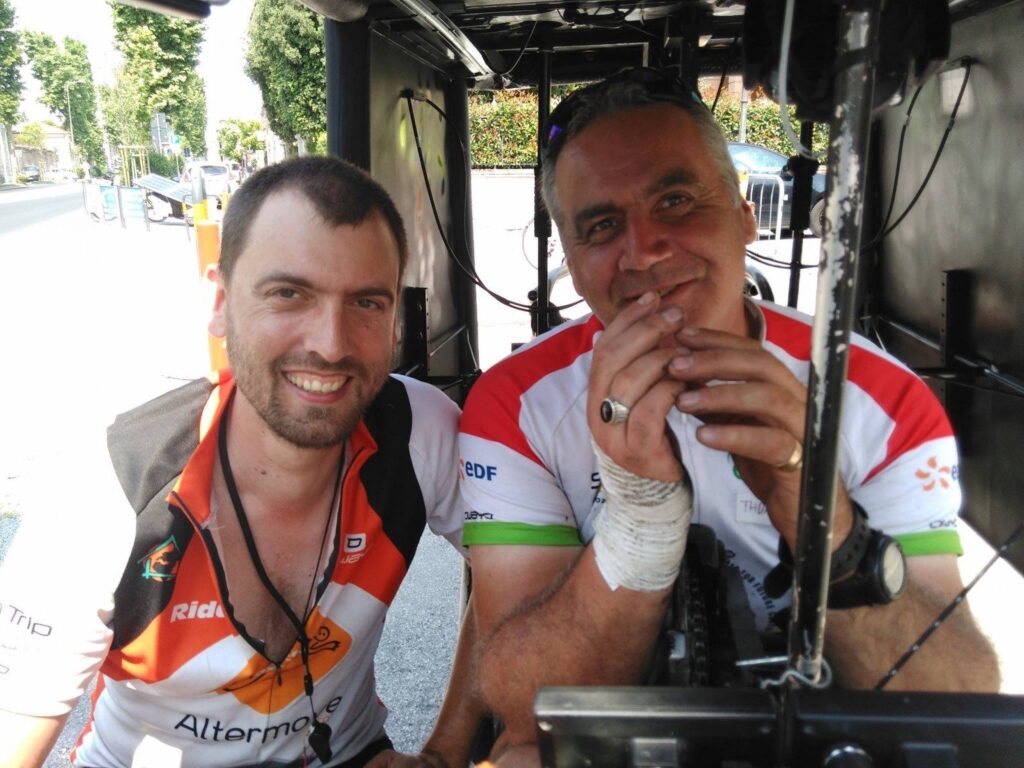 Thomas Pollet – Solar Bike on The Sun Trip 2015