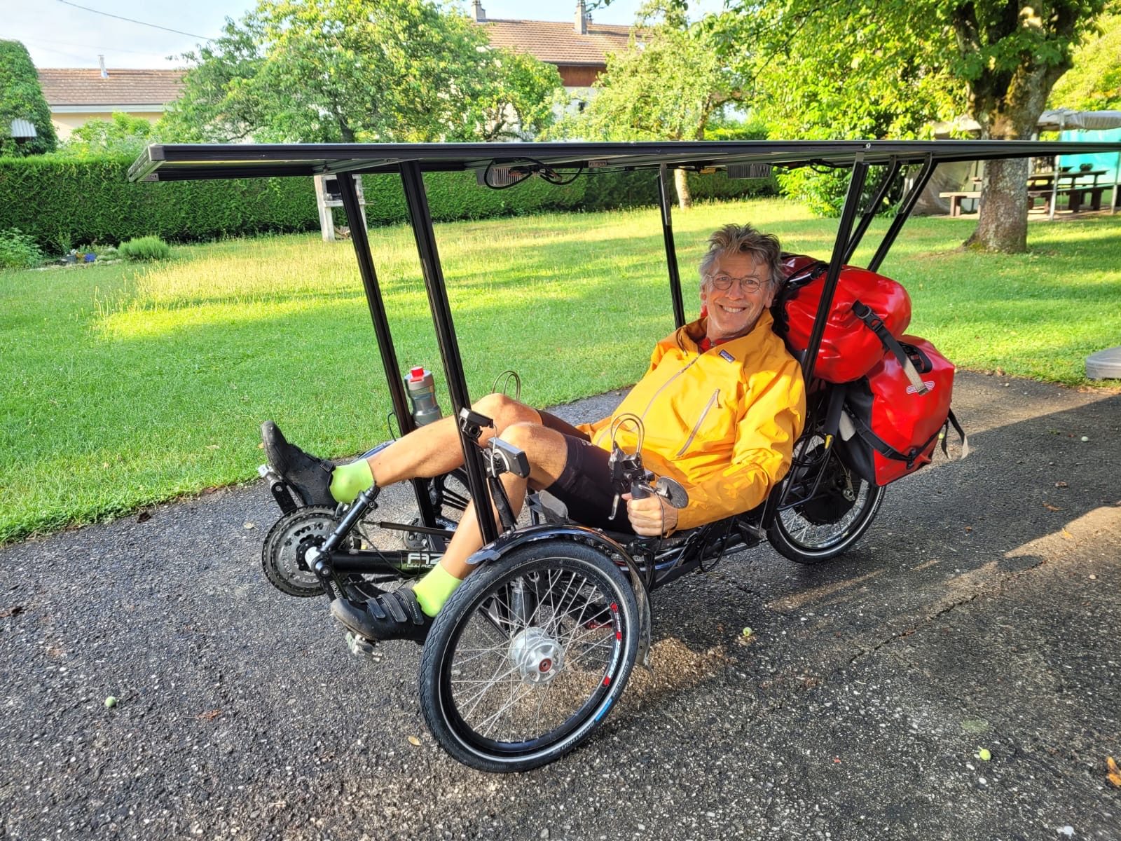 Vincent Gallego – Solar Bike on The Sun Trip 2024