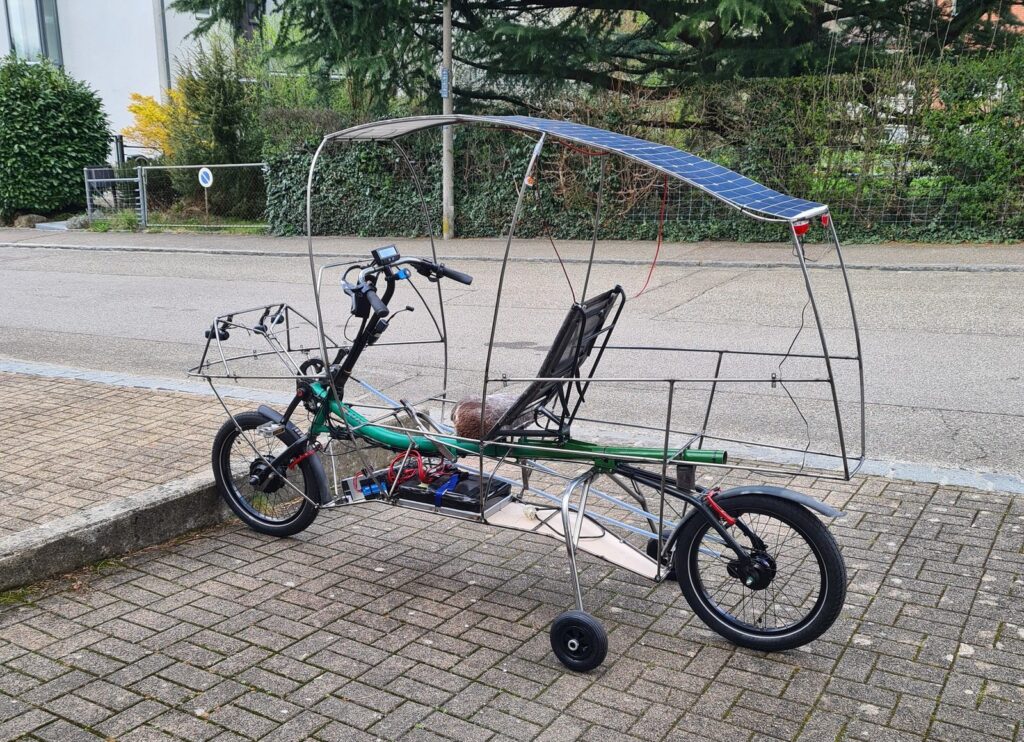 Vivien Dettwiler – A Solar Cabin Bike You Can Sleep In