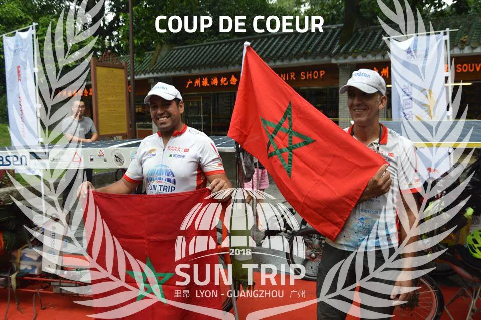 Youssef et Mohammed – Solar Bike on The Sun Trip 2018